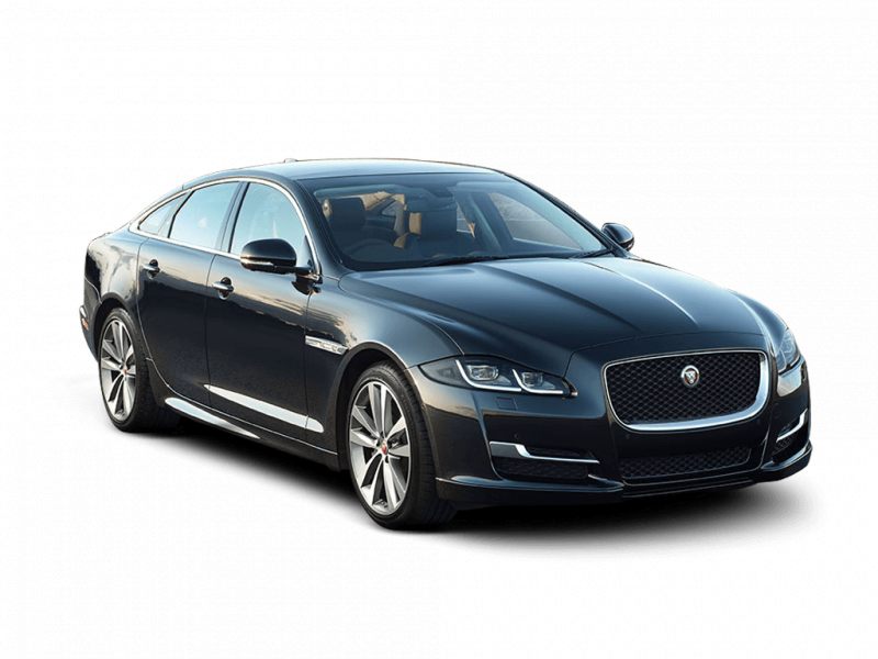 Jaguar XJ синий